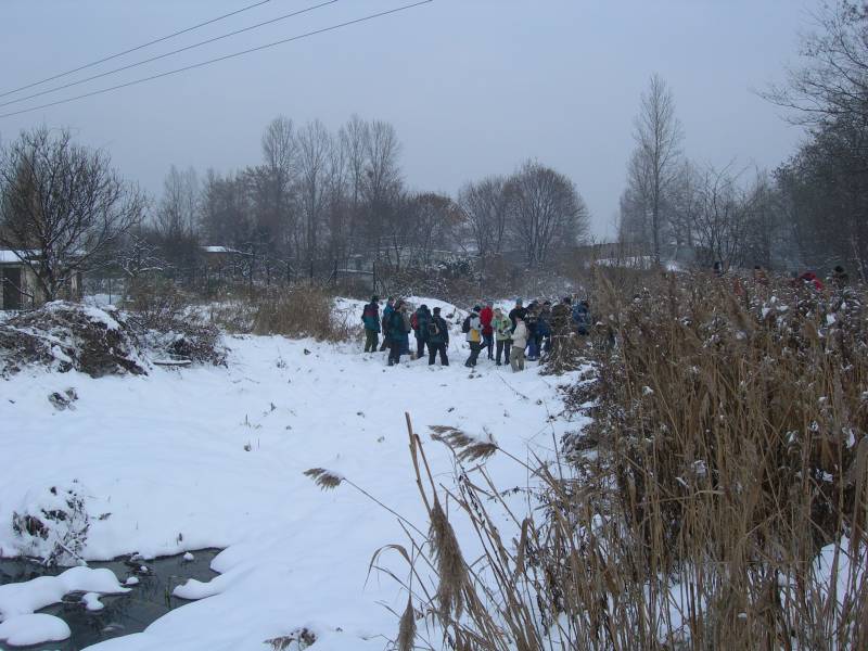 Woda w Kanale Sztolniowym. Listopad 2007. Fot.: Braciszek